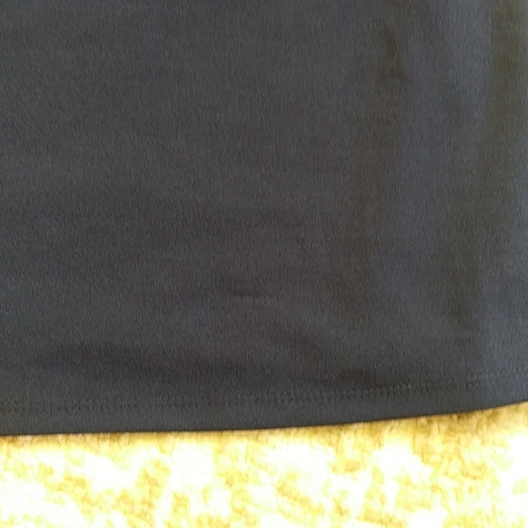 My Michelle Ruched Slit Maxi Skirt Junior 1 Navy - Picture 16 of 16